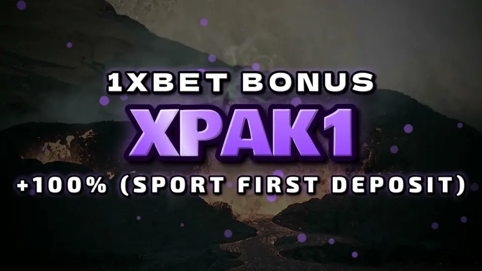 1xBet welcome bonus with promo code XPAK1 — how does it actually work